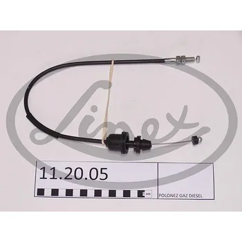 Lanko parkovací brzdy Lanko plynu, 110501060599, LINEX, 11.20.05