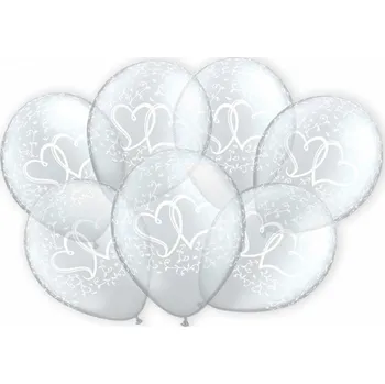 Papírový ubrousek Průhledné balónky s potiskem 7ks B-28 - ALVARAK GROUP a.s., ČR