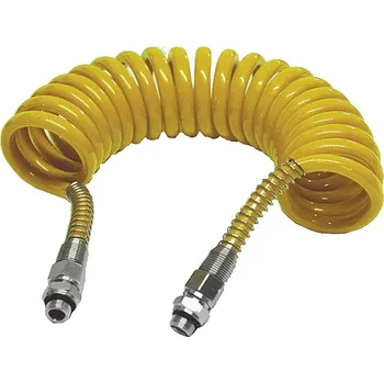 Příslušenství ke kompresoru Vinutá vzduchová hadice žlutá, M22, L-4,7m, 10378