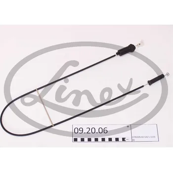 Lanko parkovací brzdy Lanko plynu, , 96016641, LINEX, 09.20.06