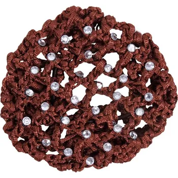 QHP Síťka do vlasů Diamond QHP, hnědá