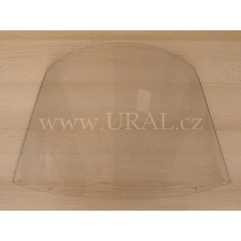 Náhradní plexisklo pro plexi štít motocyklu (plechový, velký)