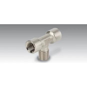 Příslušenství ke kompresoru T-kus poniklovaný 2x G 3/8"a - G 3/8"i