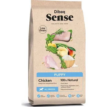 Krmivo pro psa DIBAQ SENSE SENSE LOW GRAIN Puppy 12kg + pamlsky (do vyprodání)