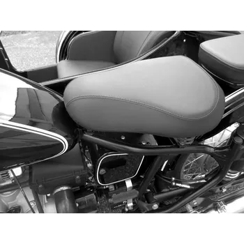 Sedlo na kolo Sedlo pružinové Ural (černé pružiny, Retro)