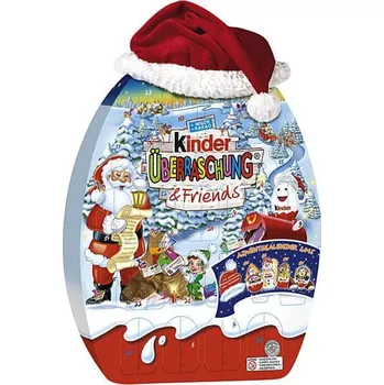 Čokoláda Kinder Adventní kalendář s čepicí 431 g