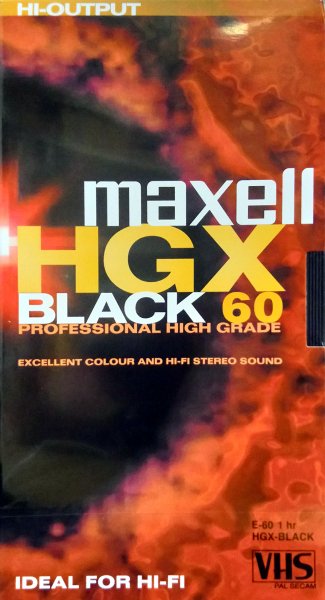 Maxell Rubans Vierges P5-60 HGX - Cassettes Vidéo 8 Mm Haute Qualité 60 Minutes