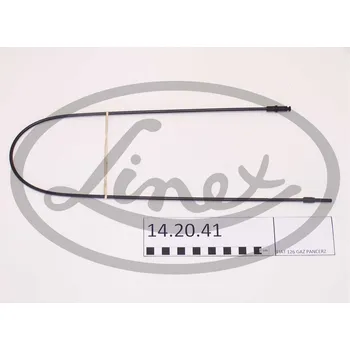 Lanko parkovací brzdy Lanko plynu, , LINEX, 14.20.41