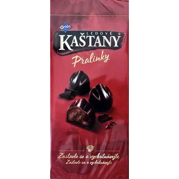 Bonboniéra Orion Ledové kaštany Pralinky 79 g