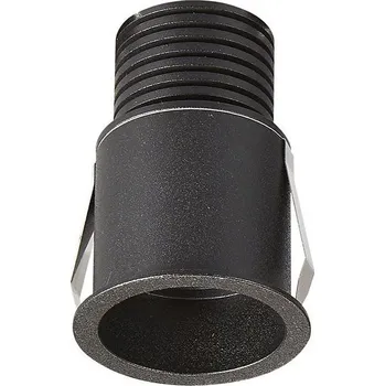 Venkovní osvětlení Mantra 7083 Guincho, černá zápustná bodovka 5W LED 2700K, prům. 5,5cm, IP54