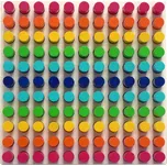 Hess Motorická mozaika barevná 121 dílků