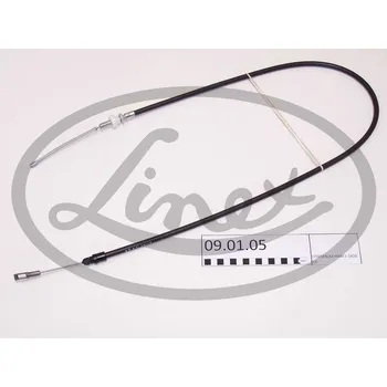 Lanko parkovací brzdy Tazne lanko, provozni brzda, , 96044362, LINEX, 09.01.05