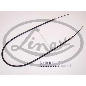 Lanko parkovací brzdy Tazne lanko, provozni brzda, , 1234200285, LINEX, 27.01.09