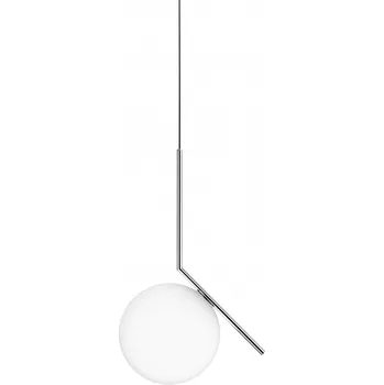 Flos F3176057 IC Lights S2, designové závěsné svítidlo, 1x205W E27, chrom, prům. 20cm