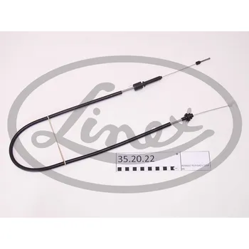 Lanko parkovací brzdy Lanko plynu, , 7700789191, LINEX, 35.20.22