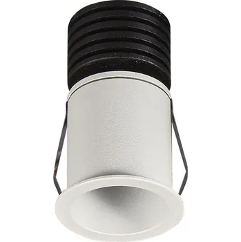 Venkovní osvětlení Mantra 7080 Guincho, bílá zápustná bodovka 3W LED 2700K, prům. 4,1cm, IP54