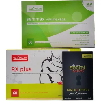 Valavani Balíček pro muže Semmax 60 cps + RX plus 60 cps + secret scent