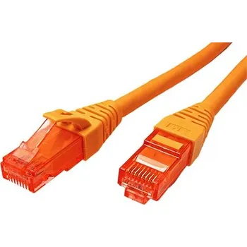 ROLINE UTP patchkabel kat. 6, Component Level, LSOH, 5m, oranžový - 21.15.2575