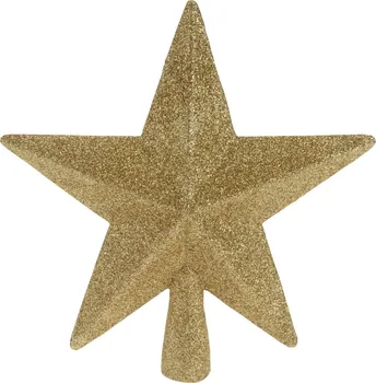 Vánoční ozdoba Eprodoma Hvězda zlatá 19 cm