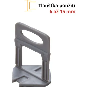Stavební materiál Levelys Spony ŠE 4mm -100ks - SP1104