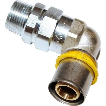 Ventil IVAR Protipožární armatura PRESS-GAS - rohová - 3/4\Mx26 (TASK511004GAS)"