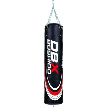 Bojový sport Boxovací pytel DBX BUSHIDO Elite 130 cm, červený, prázdný