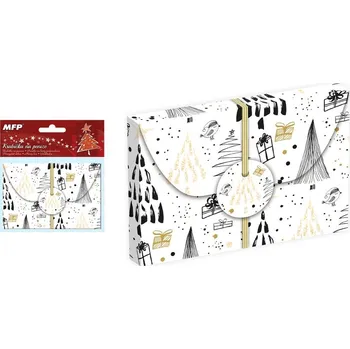 MFP Paper 5370539 Dárková krabička na peníze bílá s dárečky MFP Paper 5370539 Dárková krabička na peníze bílá s dárečky