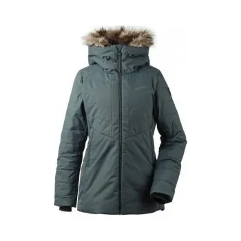 Dámská casual bunda Didriksons Nana W tmavě zelená 502751-320 34; Zelená bunda + DÁREK DLE VÝBĚRU!