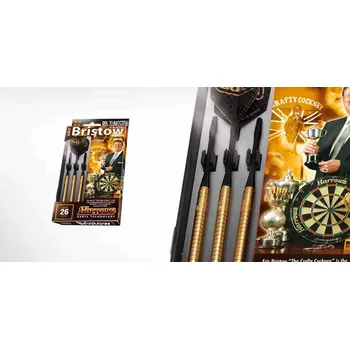 Šipka Harrows Šipky Steel Gold 26gR Eric Bristow 90%