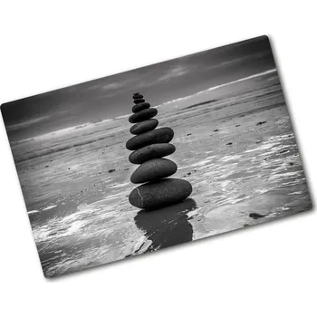 Kuchyňské prkénko Deska na krájení skleněná Balans kamení