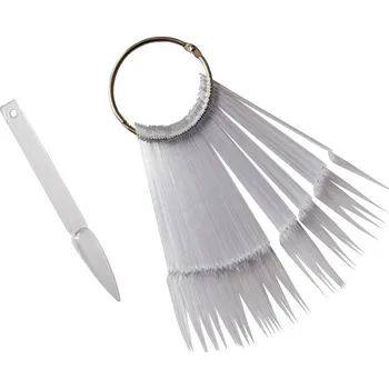DENATO s.r.o. Vzorník tipy Stiletto 40 ks Barva: Clear