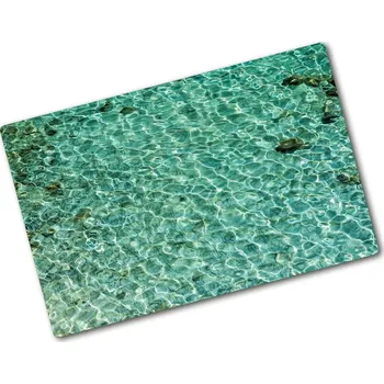 Kuchyňské prkénko Kuchyňská deska skleněná Průzračná voda