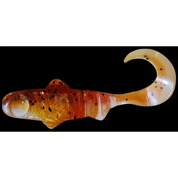 Umělá nástraha Relax GUMOVÁ NÁSTRAHA SUPER BANJO 4 CM Dark Orange Black