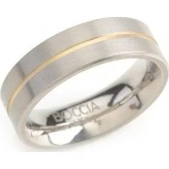 Prsten Snubní titanový prsten BOCCIA 0101-0361
