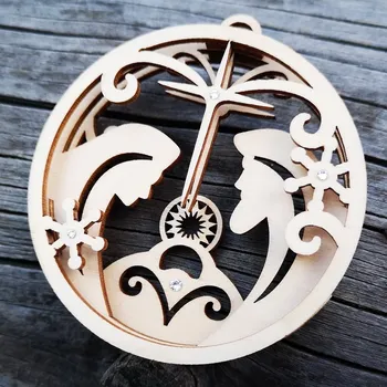 Vánoční dekorace Trojkruh – Betlém