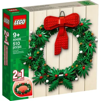 LEGO Iconic 40426 Vánoční věnec 2 v 1