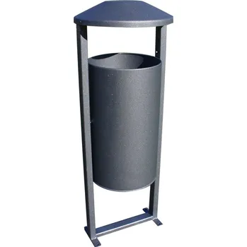 Venkovní odpadkový koš Odpadkový koš venkovní - šedý