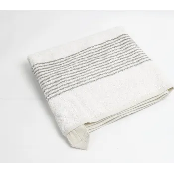 Ručník Snový svět Lněný ručník měkký světlý proužek Rozměr: 30 x 50 cm