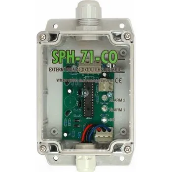Zabezpečovací technika SPH-71 | Externí snímač hořlavých plynů Detekovaná látka: CO