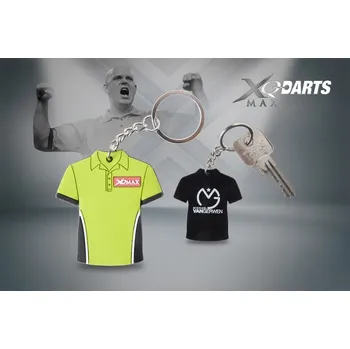 Příslušenství pro šipky XQMax Darts Keychain Michael van Gerwen - přívěsek na klíče
