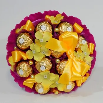 umělá květina Ateliér Confetti Kytice z bonbónů - Nancy