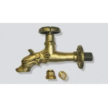 Ventil Výtokový kohoutek mosazný designový, 1/2" IDN.CA04