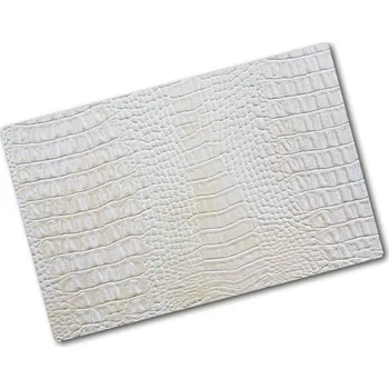 Kuchyňské prkénko Deska na krájení skleněná Kůže krokodýla