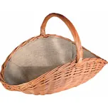 Morex Koš na dřevo čalouněný 65 x 40 x…