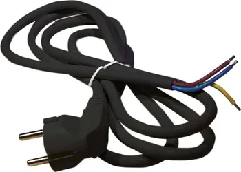 Prodlužovací kabel EMOS Flexo šňůra 3 x 1,5 mm/3m černá