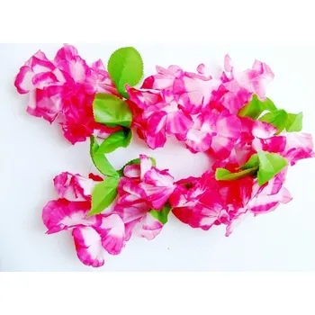 Party dekorace Hawaii věnec růžový