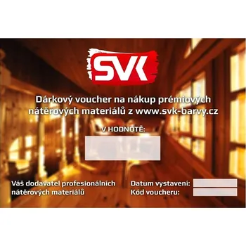 Dárkový potravinový koš SVK Barvy Dárkový poukaz