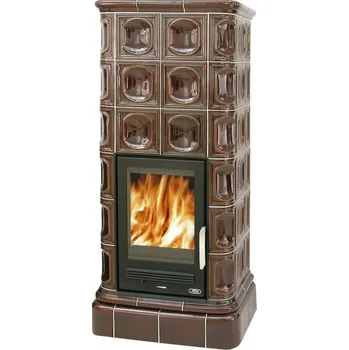 Krbová kamna HAAS+SOHN KACHLOVÁ KAMNA KALEDONIE KP I S VÝMĚNÍKEM 6,9 KW