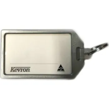 Visačka Kevron hotelová ID34 stříbrná, zlatá | Železářství Klíče, příslušenství Příslušenství, přívěšky, visačky Přívěsky na klíče, popruhy na klíče