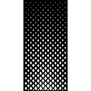 Plech designový plech, laserem vypálený vzor 9010 - ocelový děrovaný plech, designová výplň, rozměr 1000 x 2000 x 2,5 mm, bez povrchové úpravy